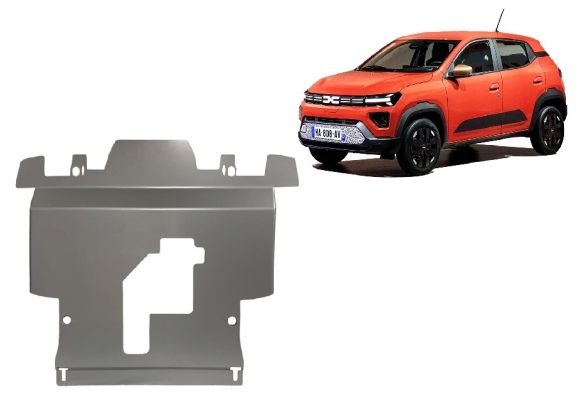 Scut auto aluminiu Dacia Spring