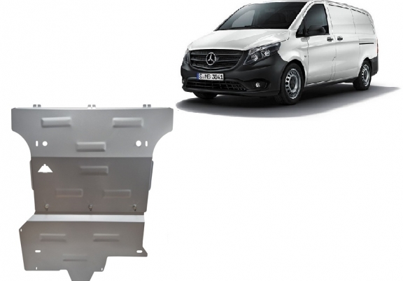 Scut auto din aluminiu Mercedes Vito W447