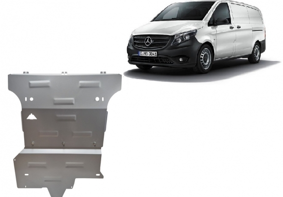 Scut auto din aluminiu Mercedes V-Class W447