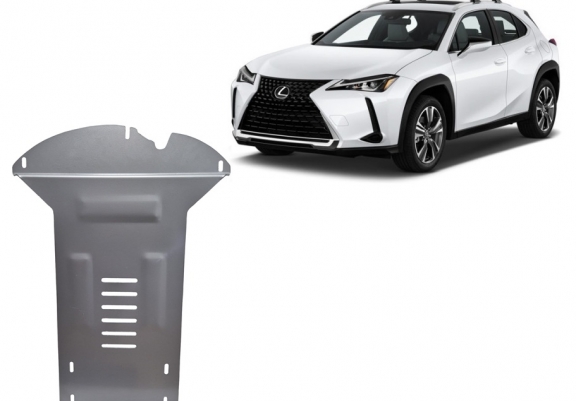 Scut antifurt din aluminiu pentru catalizator Lexus UX