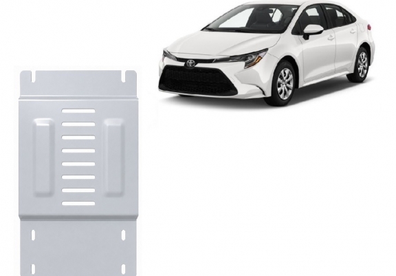 Scut antifurt din aluminiu pentru catalizator Toyota Corolla