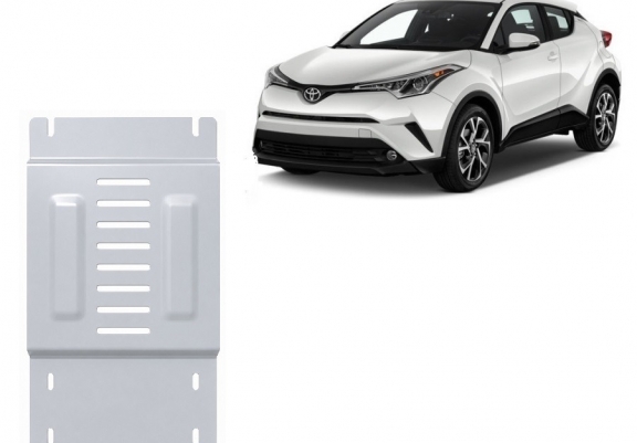 Scut antifurt din aluminiu pentru catalizator Toyota C-HR