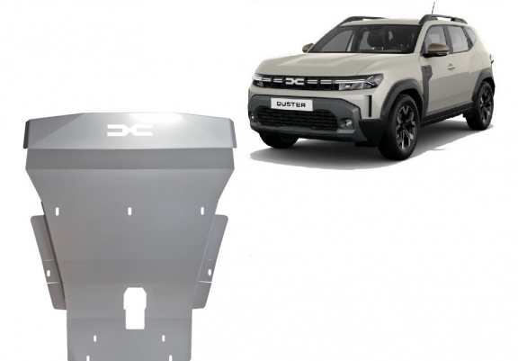 Scut auto din aluminiu Dacia Duster - 4x2